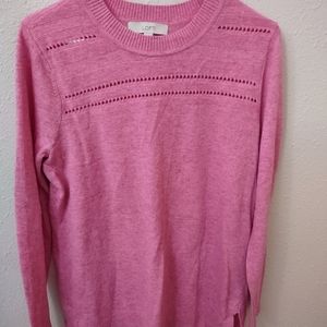 Large Loft Pink Sweater